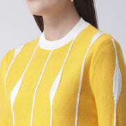 Yellow Plus active Sweater