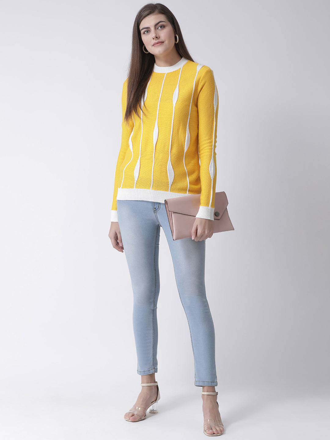 Yellow Plus active Sweater