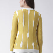 Mustard Round Neck Sweater
