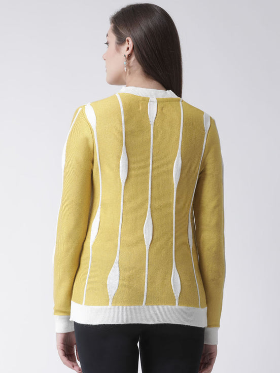 Mustard Round Neck Sweater