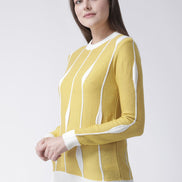 Mustard Round Neck Sweater