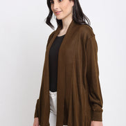 Brown Plus active Shrug