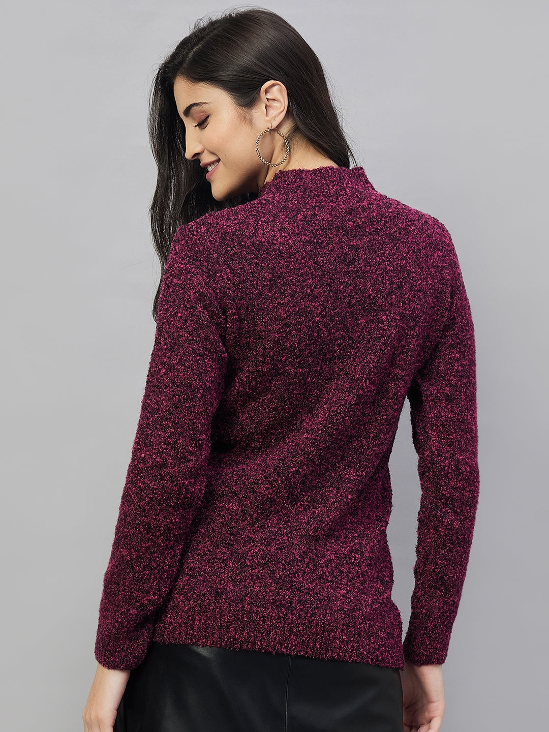 Red Round Neck Sweater