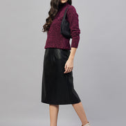 Red Round Neck Sweater
