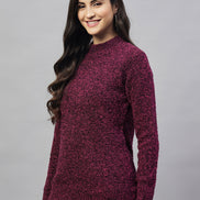 Red Round Neck Sweater