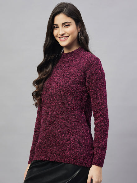 Red Round Neck Sweater