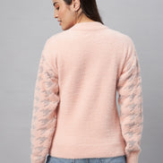 Pink Round Neck Sweater