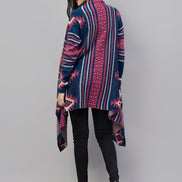 Denim Front Open Shrug