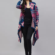 Denim Front Open Shrug