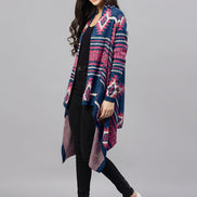 Denim Front Open Shrug