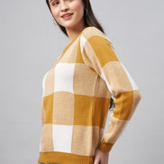 Mustard Round Neck Sweater