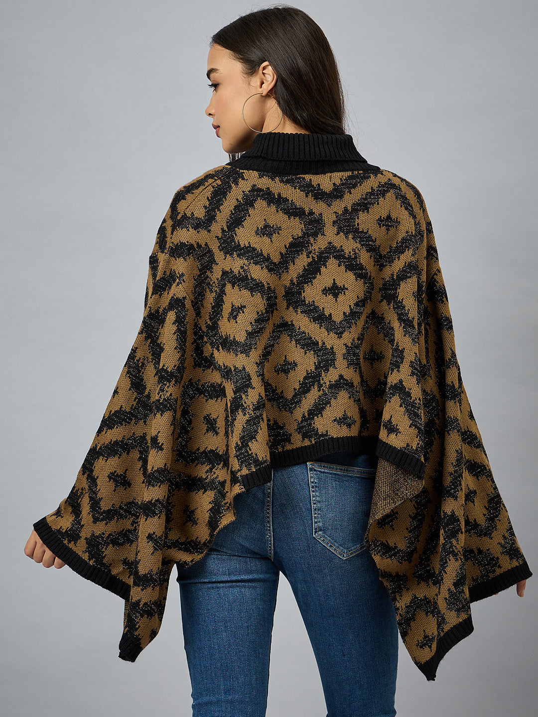 Black High Neck Sweater