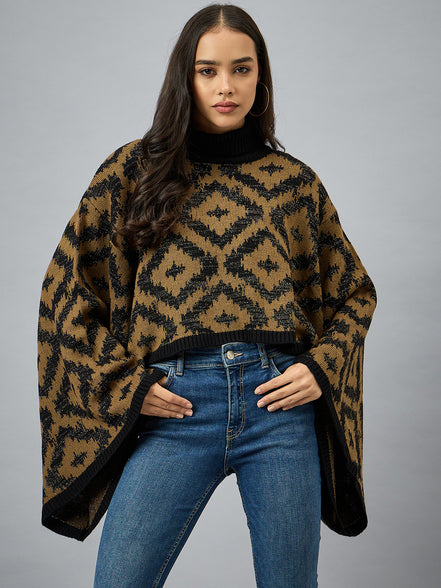 Black High Neck Sweater