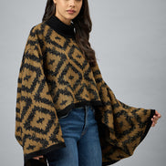 Black High Neck Sweater