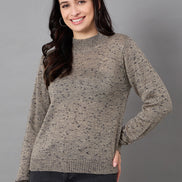 Grey Round Neck Sweater