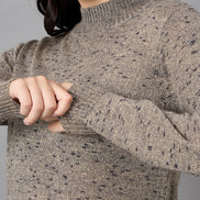 Grey Round Neck Sweater