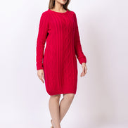 Pink Solid Dress