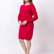 Pink Solid Dress