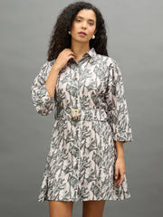 Women Green Regular Fit Dress