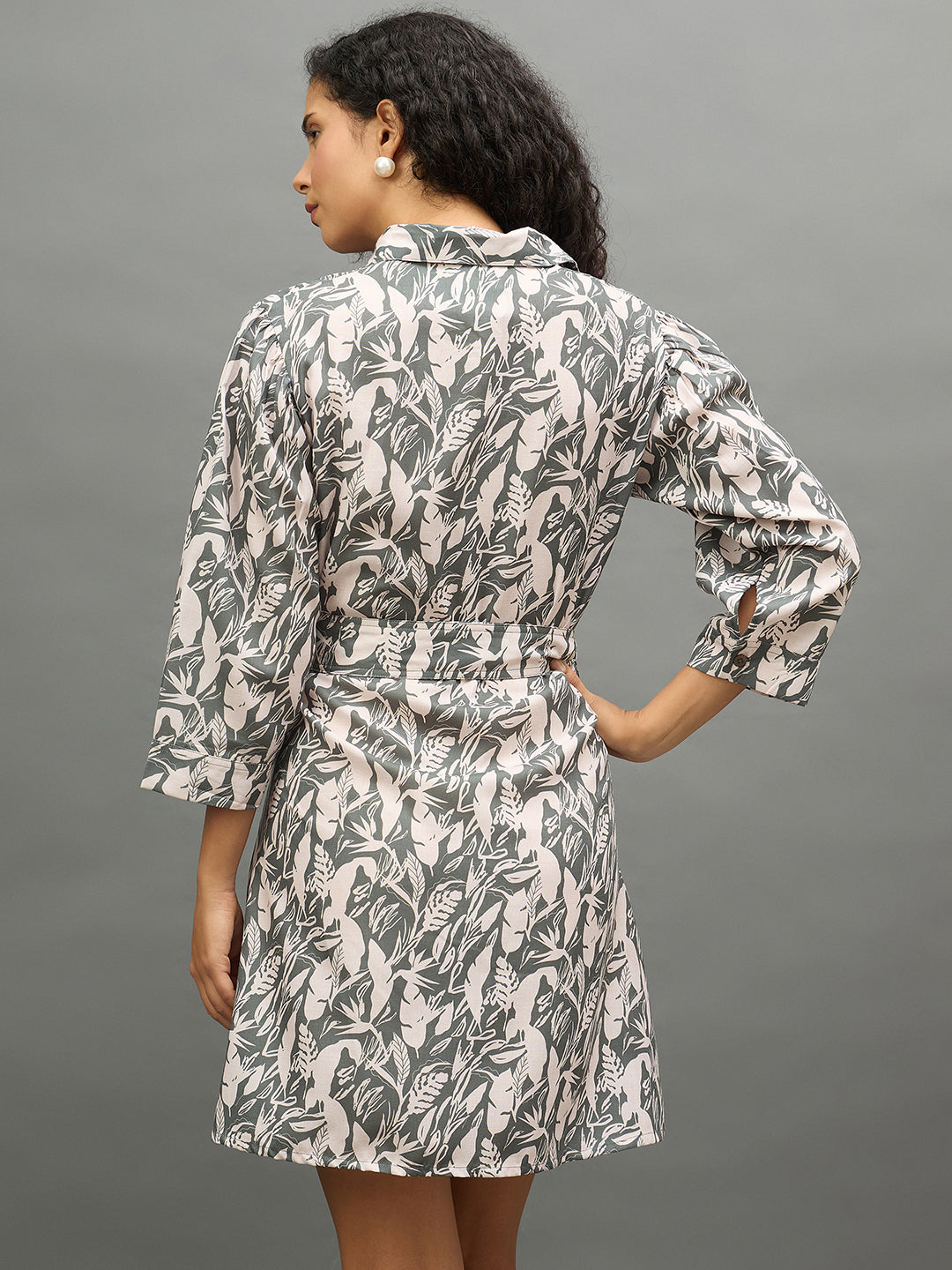 Women Green Regular Fit Dress