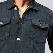 Grey Denim Jacket