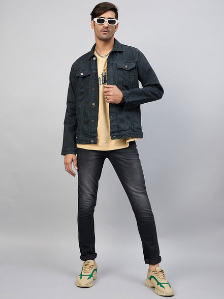 Grey Denim Jacket