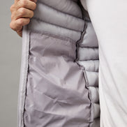 Grey Front Zipper Jacket