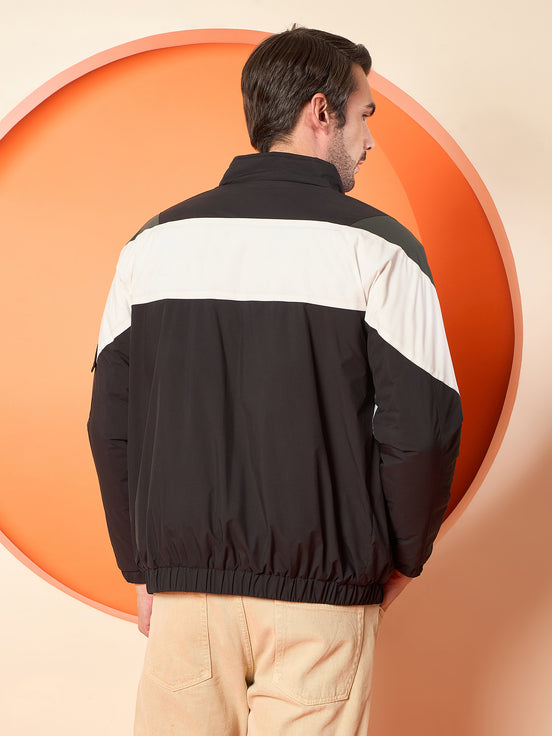 Black High Neck Jacket