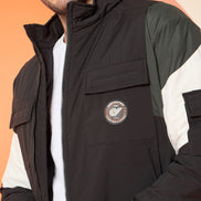 Black High Neck Jacket