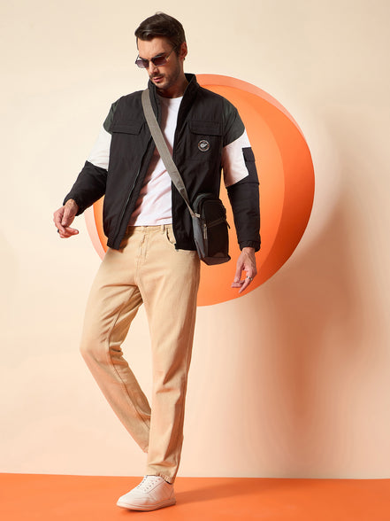 Black High Neck Jacket