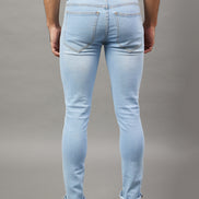 Light Blue Solid Jean