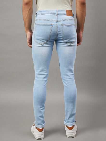 Light Blue Solid Jean