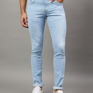 Light Blue Solid Jean