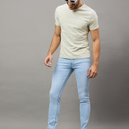 Light Blue Solid Jean