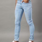 Light Blue Solid Jean