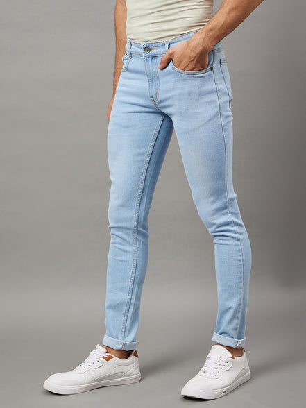 Light Blue Solid Jean