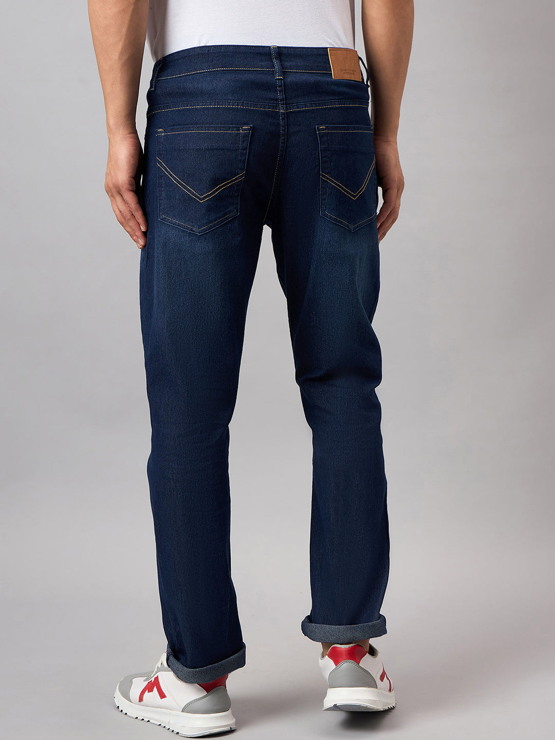 Dark Blue Solid Jean