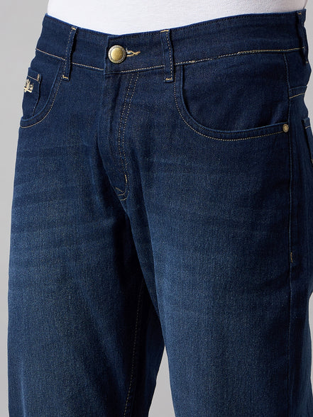 Dark Blue Solid Jean