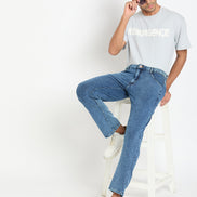 Indigo Blue Solid Jean