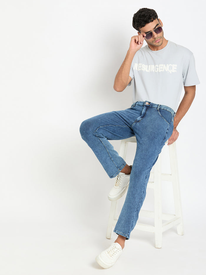 Indigo Blue Solid Jean