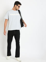 Black Solid Jean