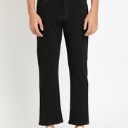 Black Solid Jean