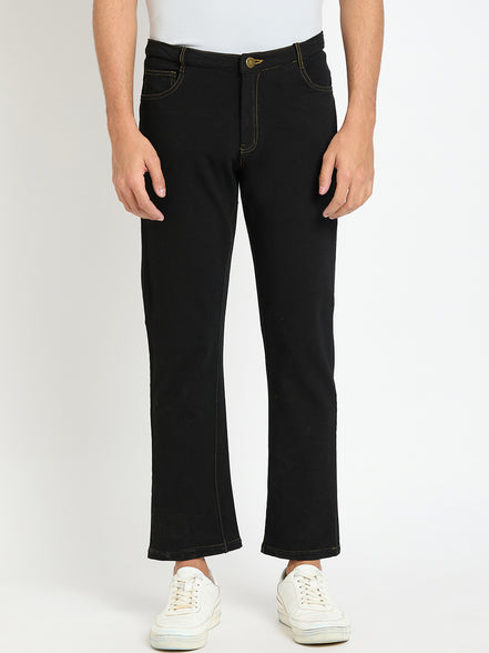 Black Solid Jean