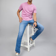 Mid Blue Jeans