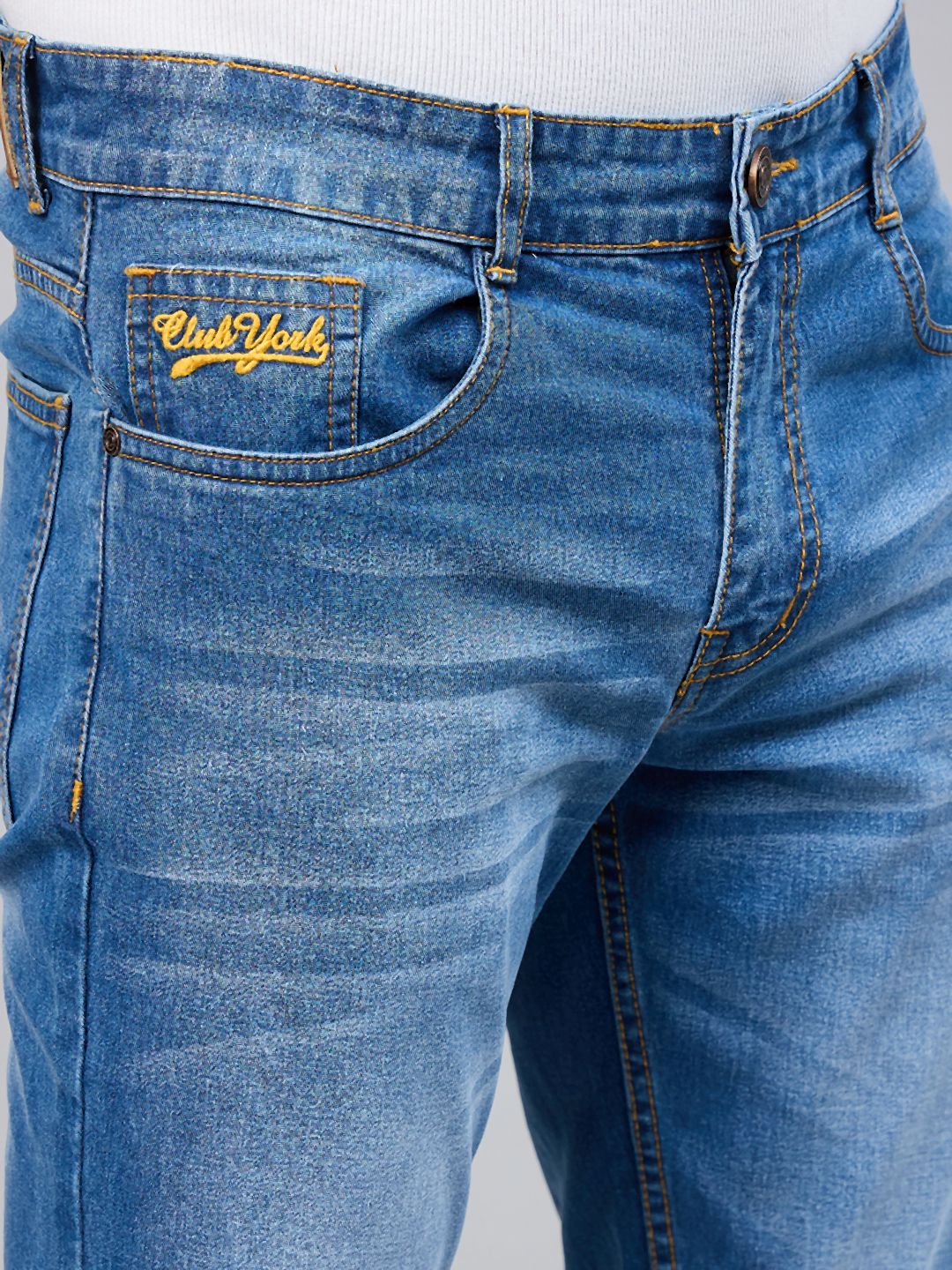 Mid Blue Jeans