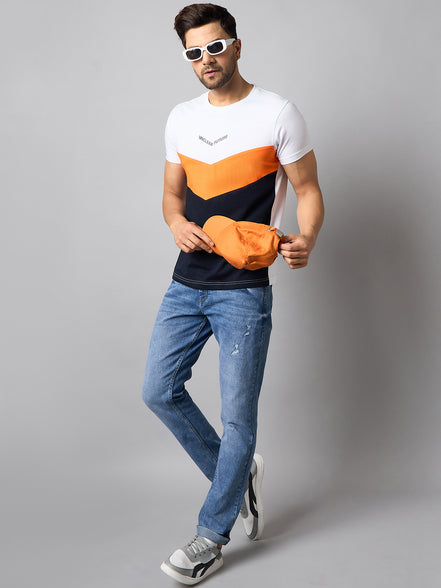 Blue Solid Jean