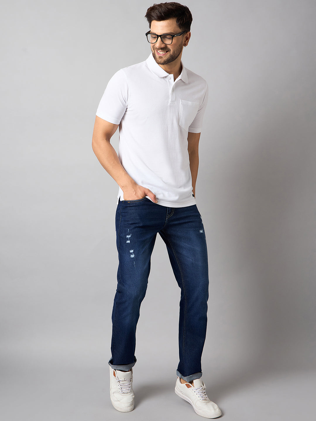 Dark Indigo Solid Jean