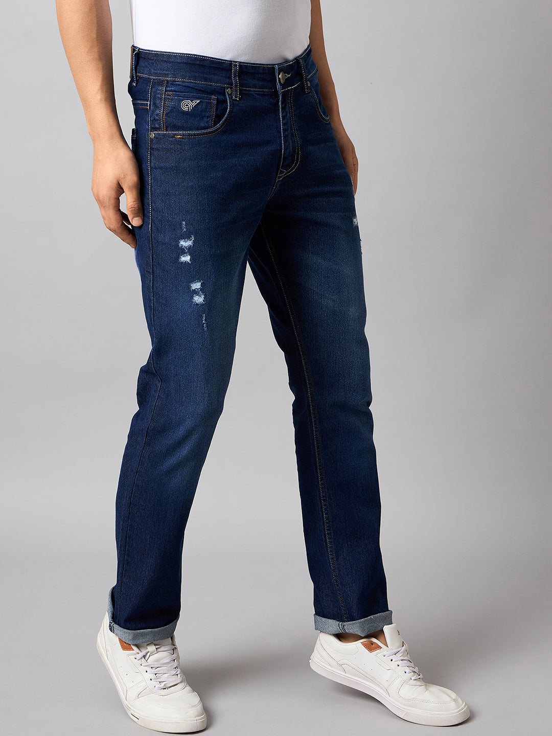 Dark Indigo Solid Jean