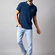 Sky Blue Solid Jean