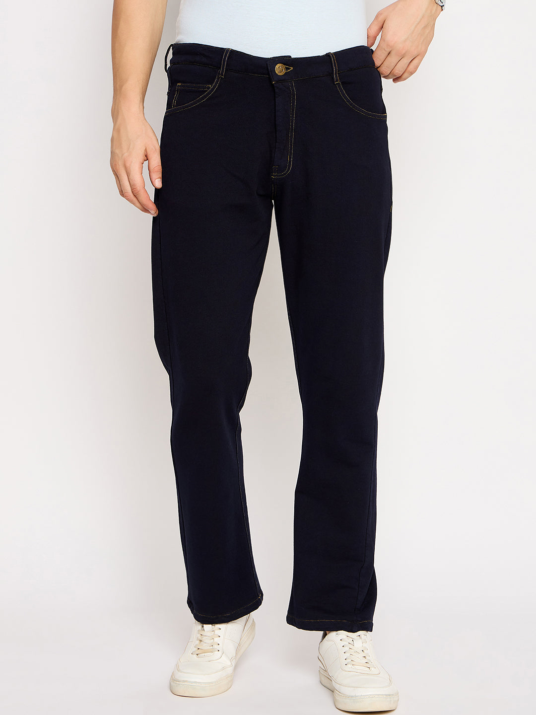 Dark Navy Solid Jean